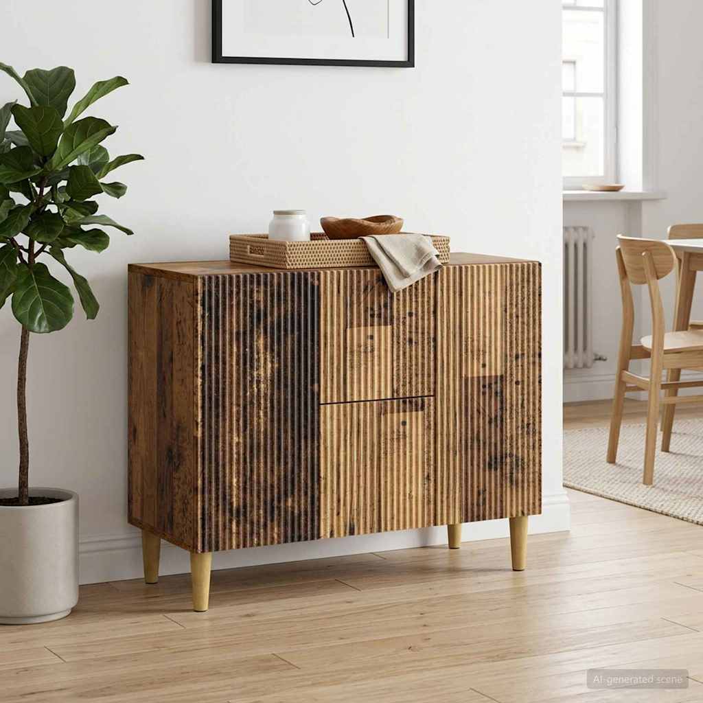 Credenza Legno antico 89 x 34,5 x 60 cm Legno ingegnerizzato