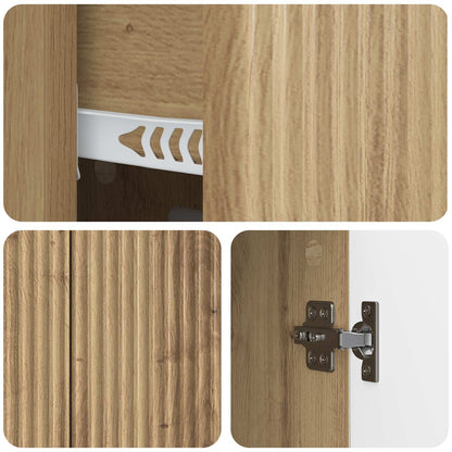 Credenza con cassetto Rovere Artigianale 89 x 34,5 x 60 cm