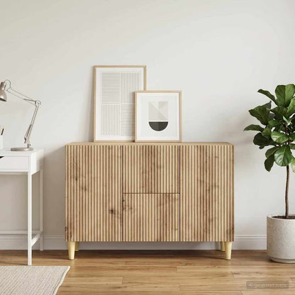 Credenza con cassetto Rovere Artigianale 89 x 34,5 x 60 cm