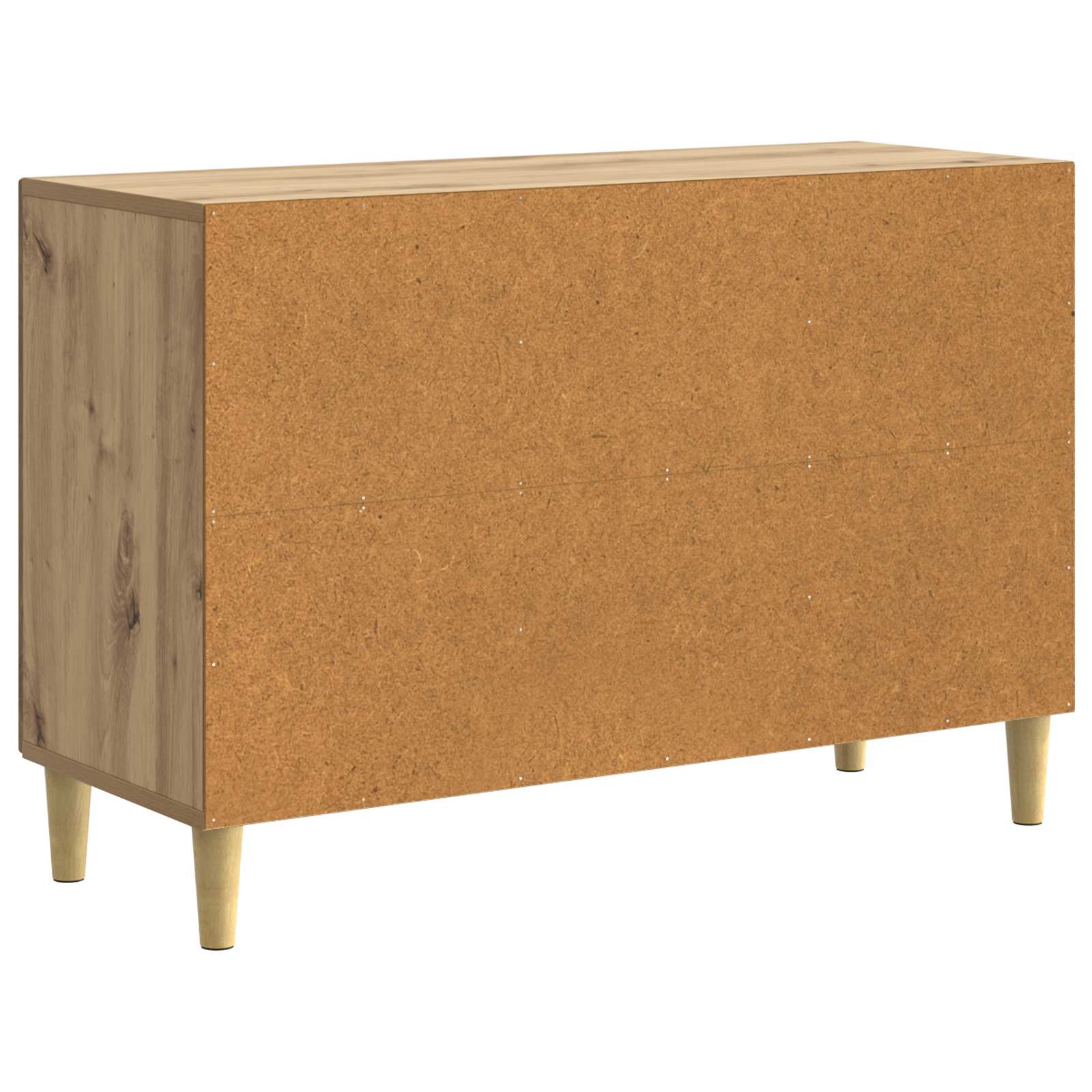 Credenza con cassetto Rovere Artigianale 89 x 34,5 x 60 cm | homemem39