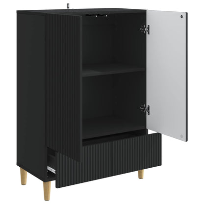 Credenza Nero 66 x 34,5 x 95 cm Legno ingegnerizzato | homemem39