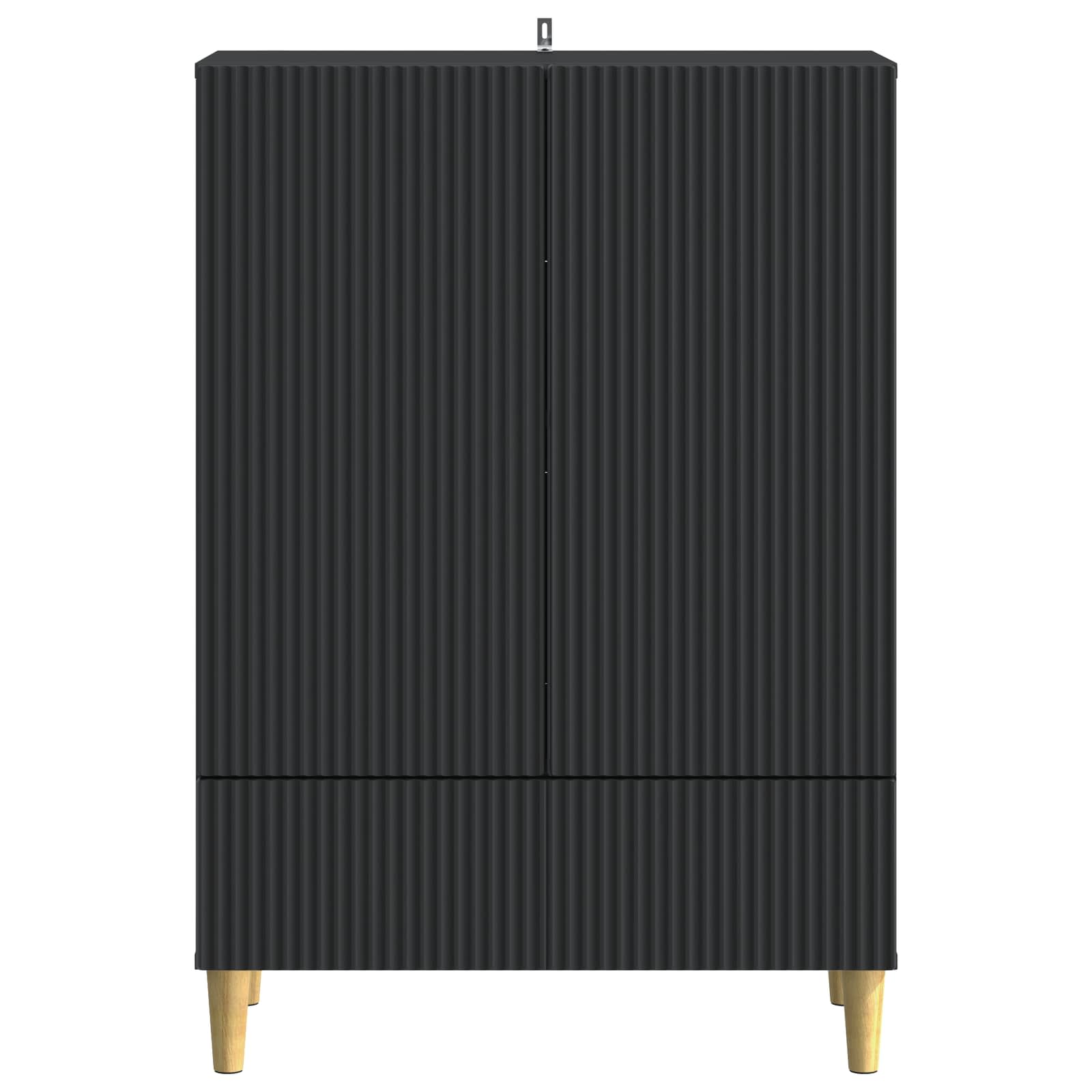 Credenza Nero 66 x 34,5 x 95 cm Legno ingegnerizzato | homemem39