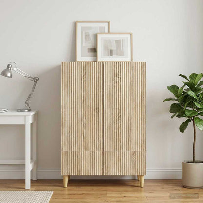 Credenza Rovere Sonoma 66 x 34,5 x 95 cm Legno ingegnerizzato
