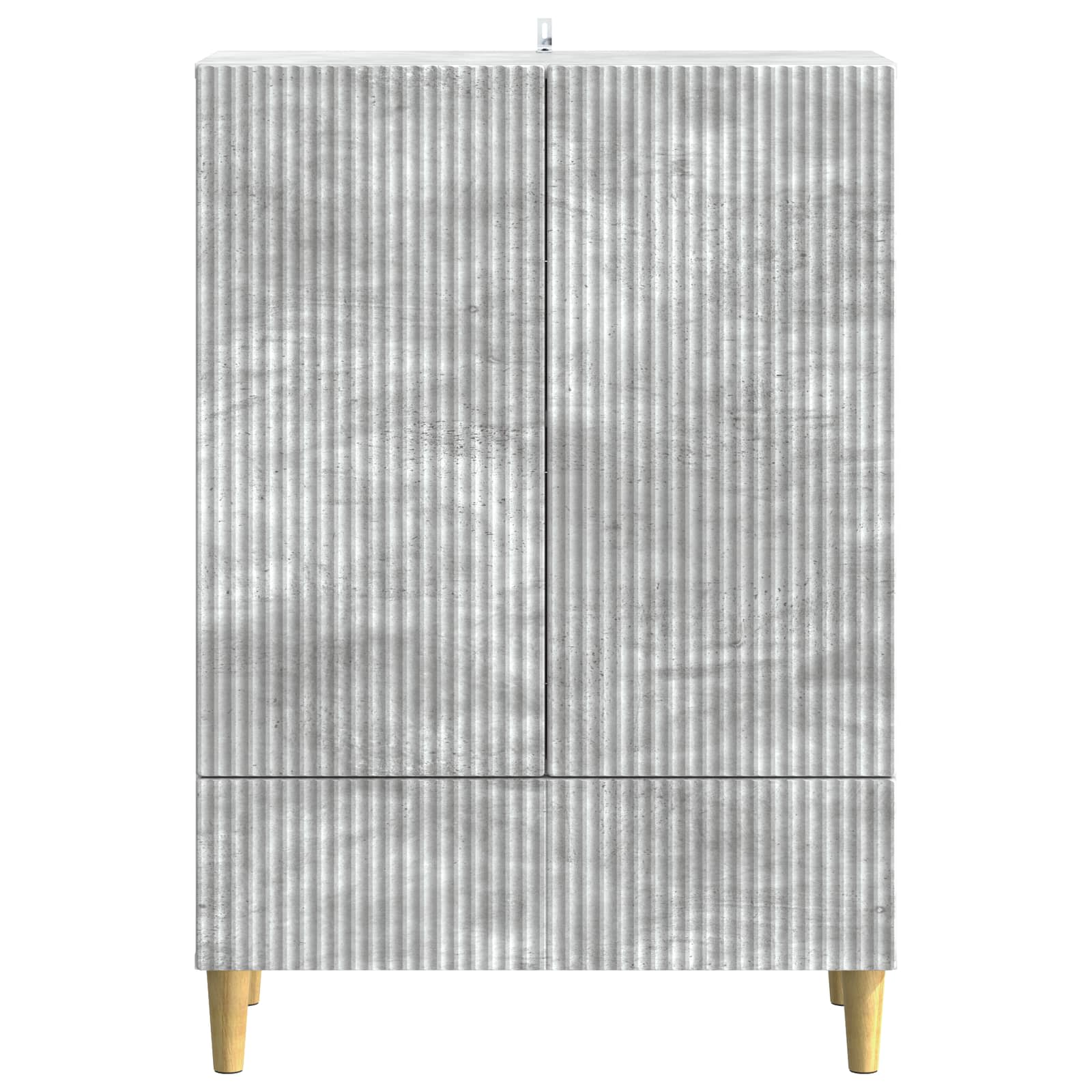 Credenza Grigio Cemento 66 x 34,5 x 95 cm Legno ingegnerizzato | homemem39