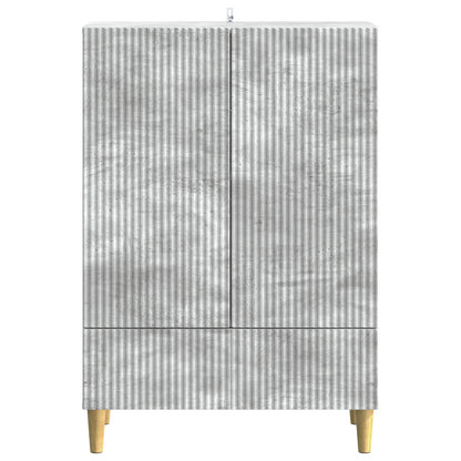 Credenza Grigio Cemento 66 x 34,5 x 95 cm Legno ingegnerizzato | homemem39