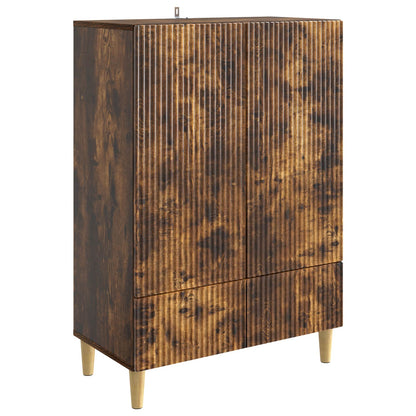 Credenza Rovere Fumo 66 x 34,5 x 95 cm Legno ingegnerizzato | homemem39