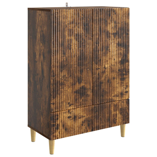 Credenza Rovere Fumo 66 x 34,5 x 95 cm Legno ingegnerizzato | homemem39