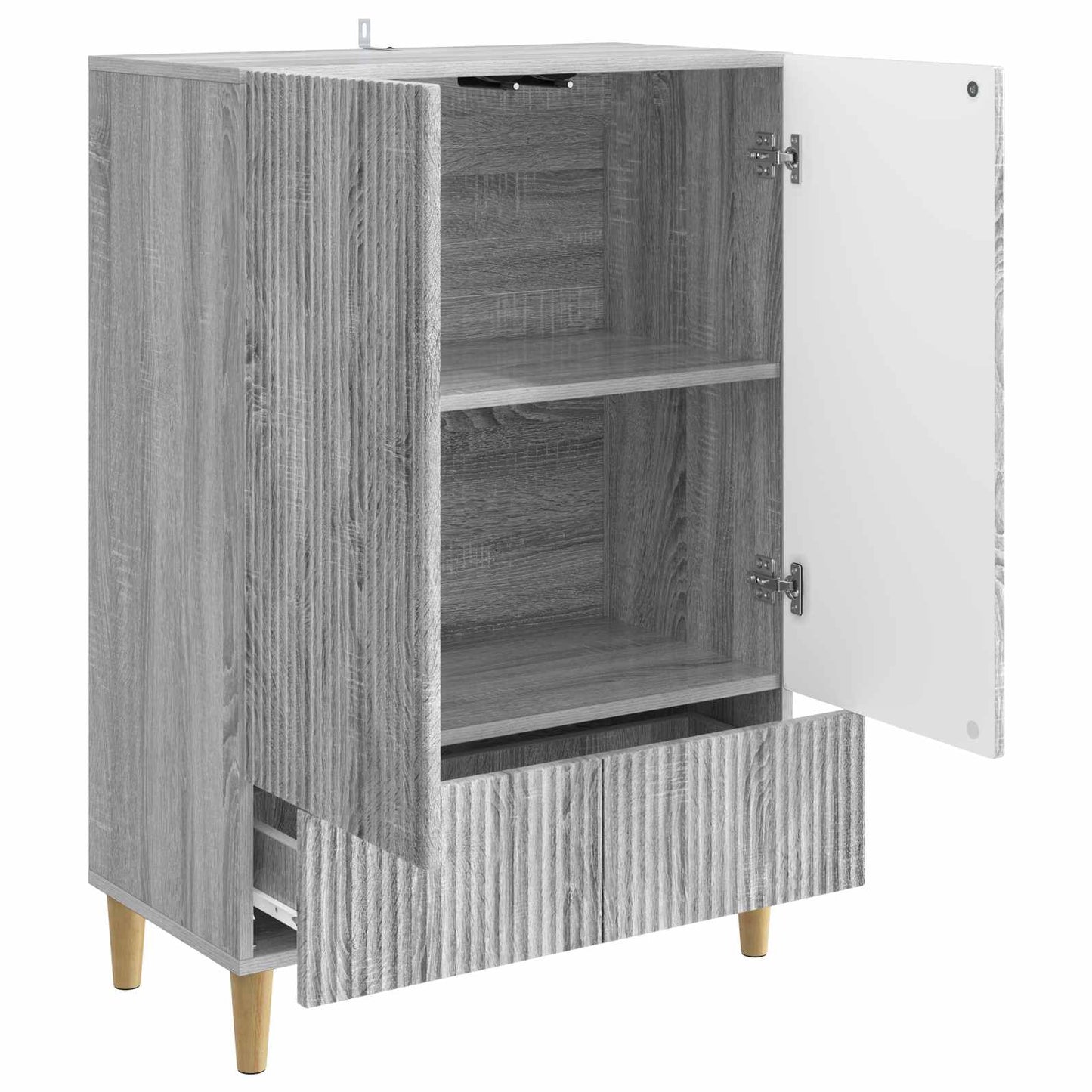Credenza Grigio Sonoma 66 x 34,5 x 95 cm Legno ingegnerizzato