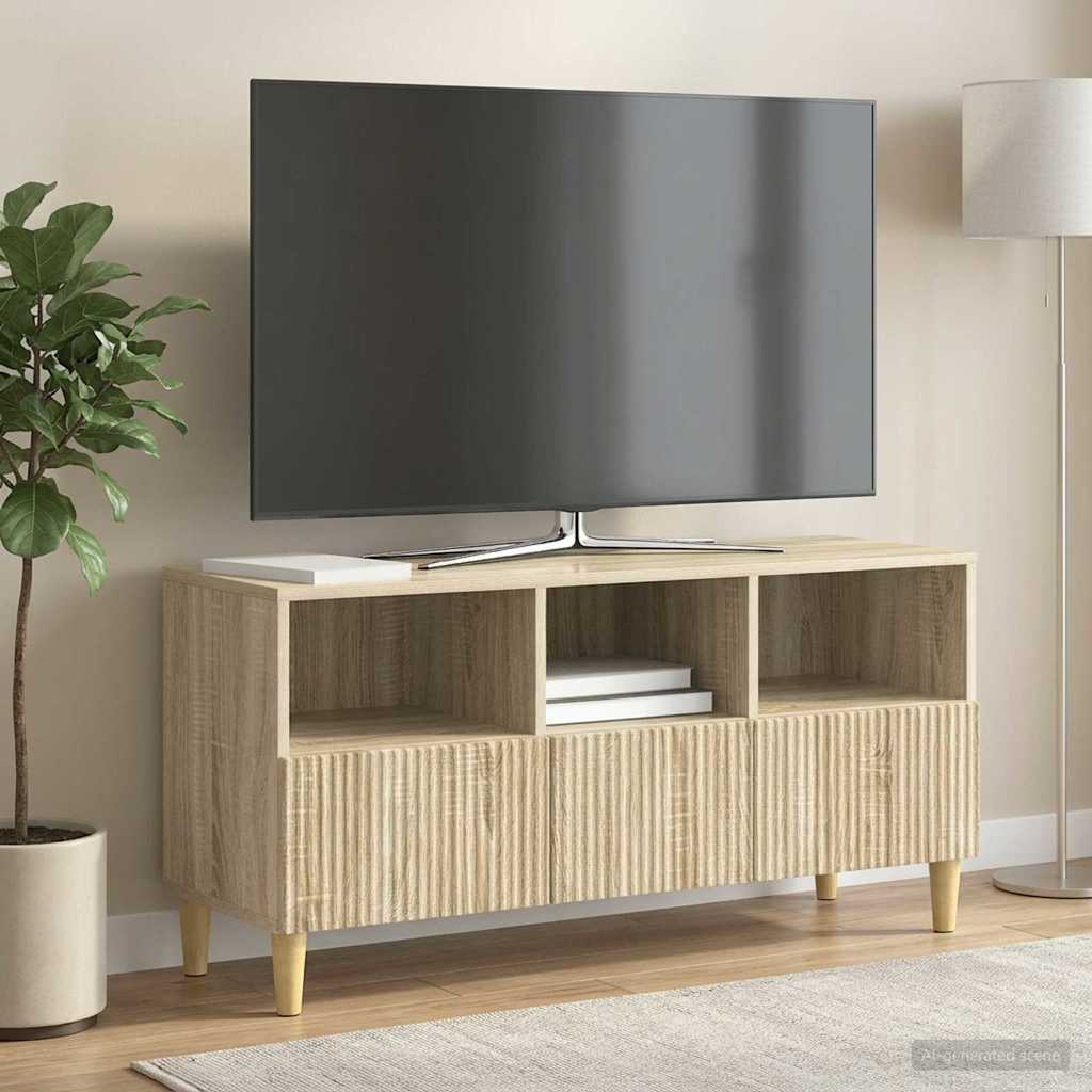 Mobile TV Rovere Sonoma 102 x 34,5 x 50 cm Legno ingegnerizzato