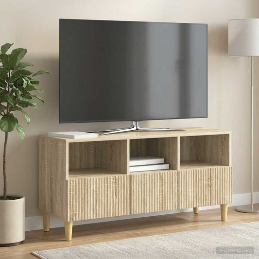 Mobile TV Rovere Sonoma 102 x 34,5 x 50 cm Legno ingegnerizzato