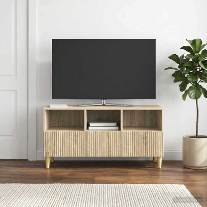 Mobile TV Rovere Sonoma 102 x 34,5 x 50 cm Legno ingegnerizzato