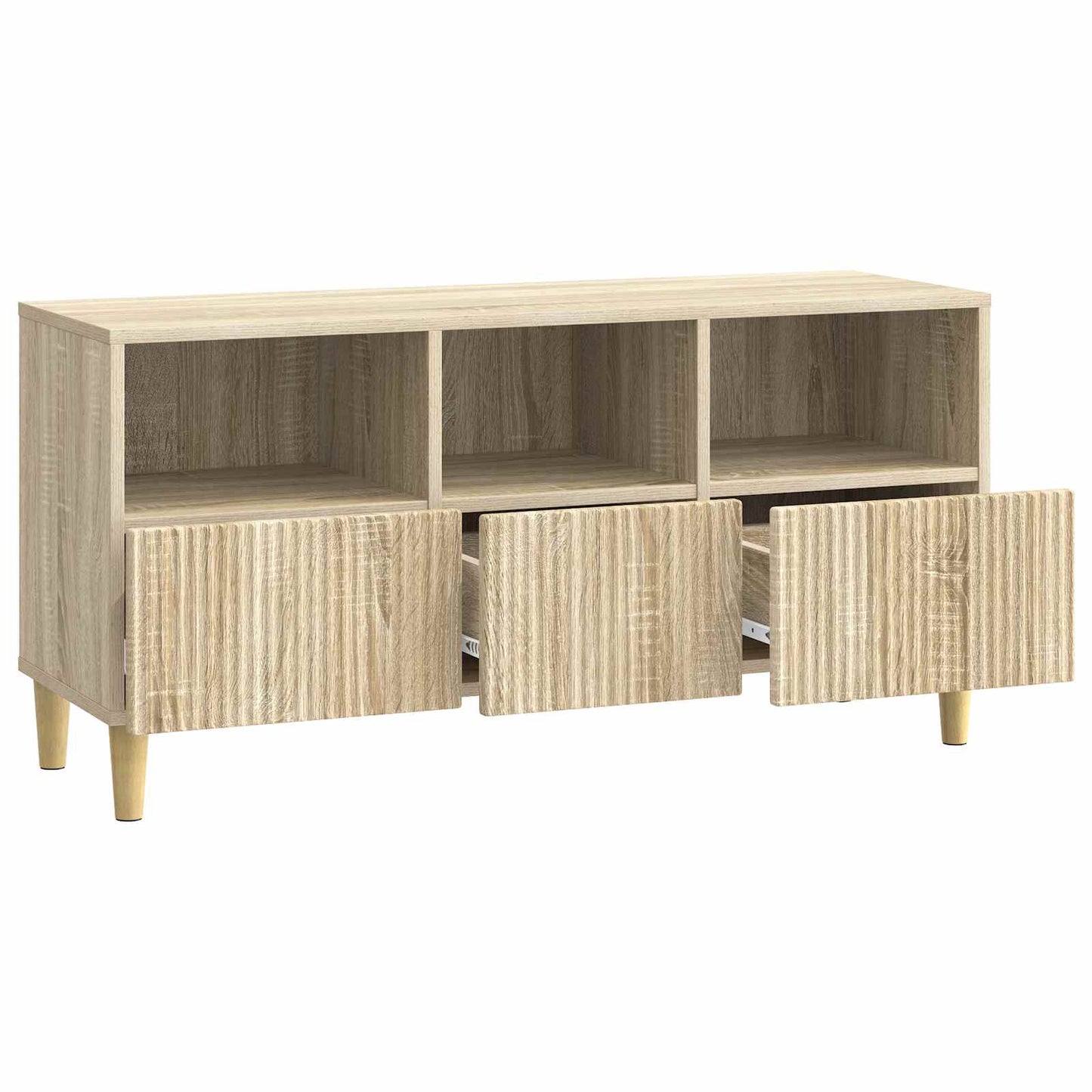 Mobile TV Rovere Sonoma 102 x 34,5 x 50 cm Legno ingegnerizzato