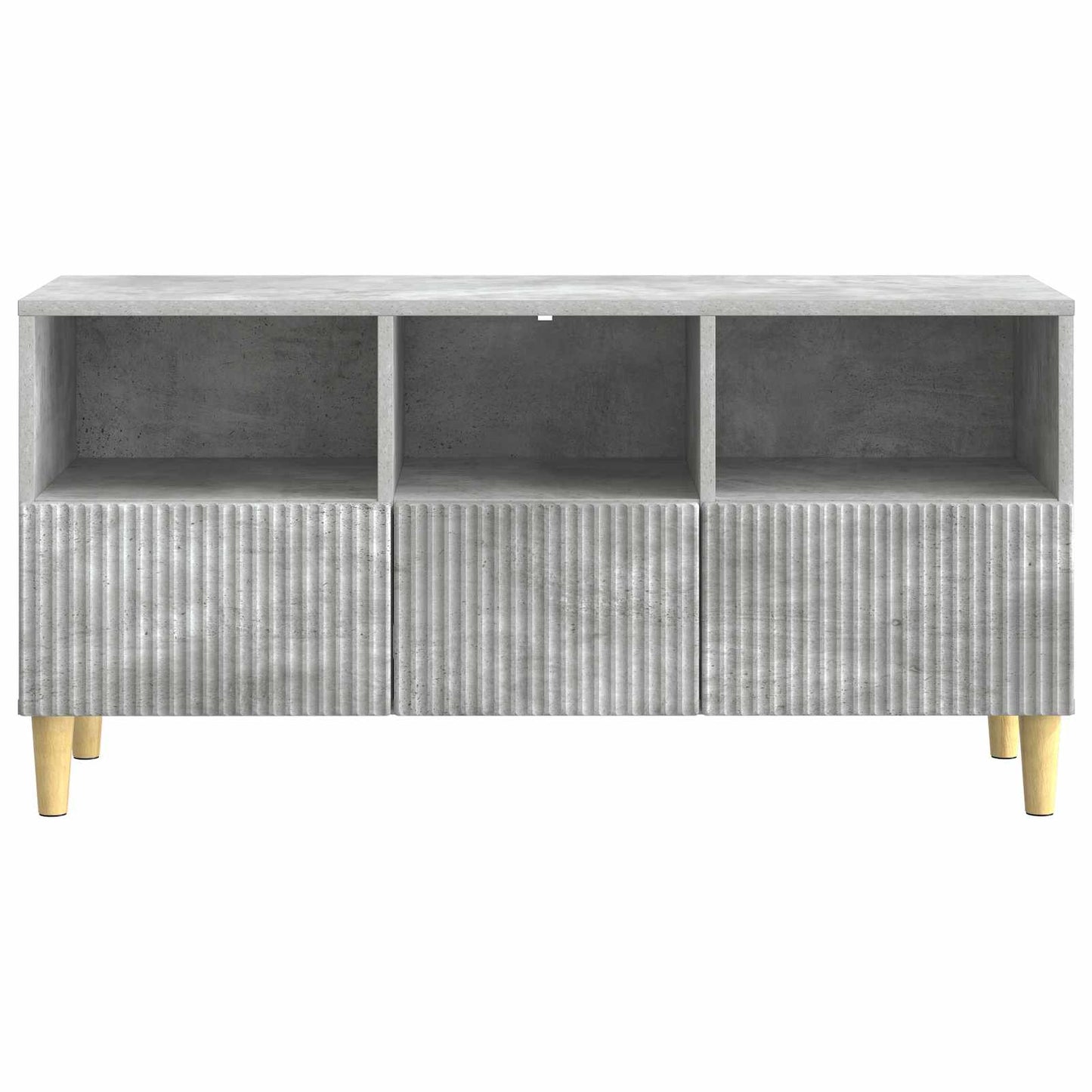 Mobile TV con cassetto Grigio Cemento 102 x 34,5 x 50 cm | homemem39