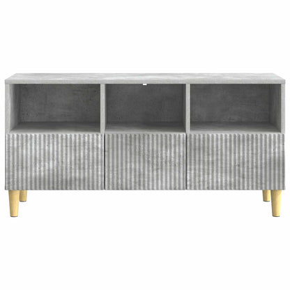 Mobile TV con cassetto Grigio Cemento 102 x 34,5 x 50 cm | homemem39