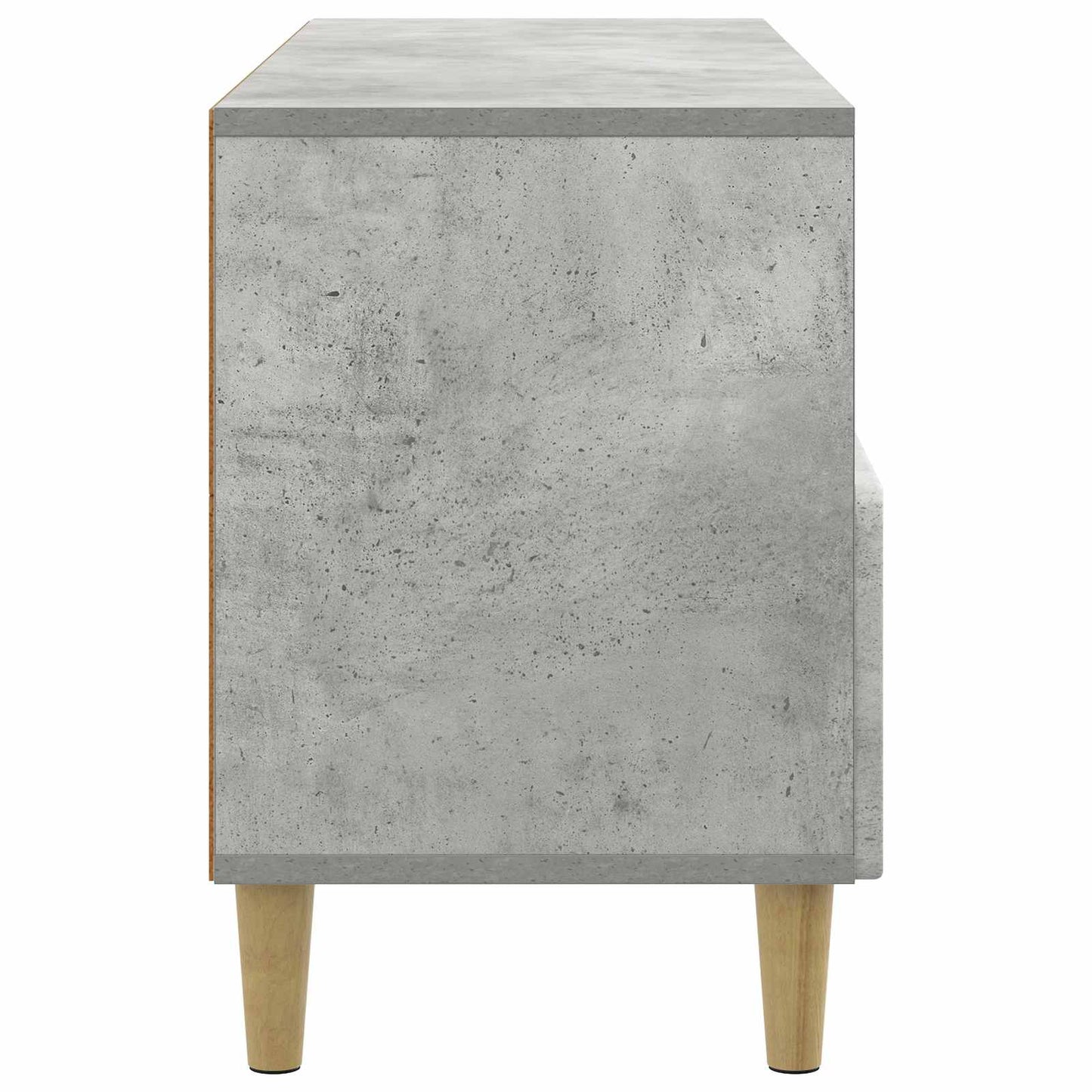 Mobile TV con cassetto Grigio Cemento 102 x 34,5 x 50 cm | homemem39