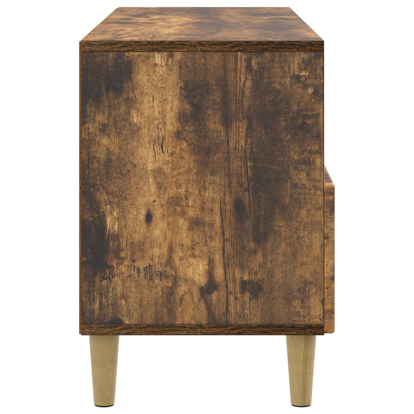 Mobile TV Rovere Fumo 102 x 34,5 x 50 cm Legno ingegnerizzato