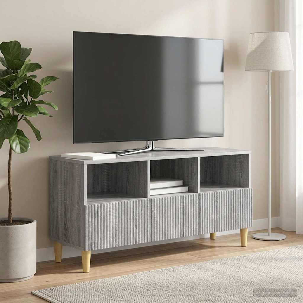 Mobile TV Grigio Sonoma 102 x 34,5 x 50 cm Legno ingegnerizzato