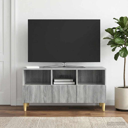 Mobile TV Grigio Sonoma 102 x 34,5 x 50 cm Legno ingegnerizzato