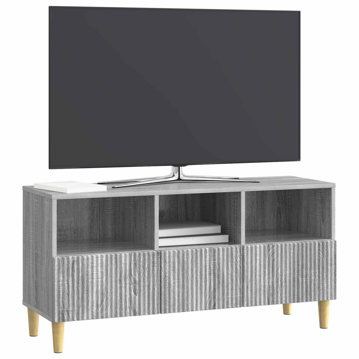 Mobile TV Grigio Sonoma 102 x 34,5 x 50 cm Legno ingegnerizzato