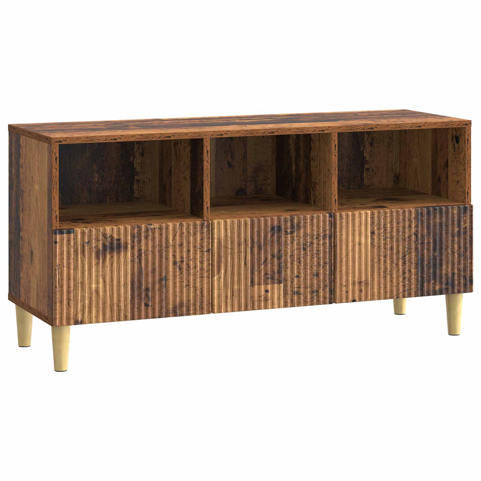 Mobile TV Legno antico 102 x 34,5 x 50 cm Legno ingegnerizzato | homemem39