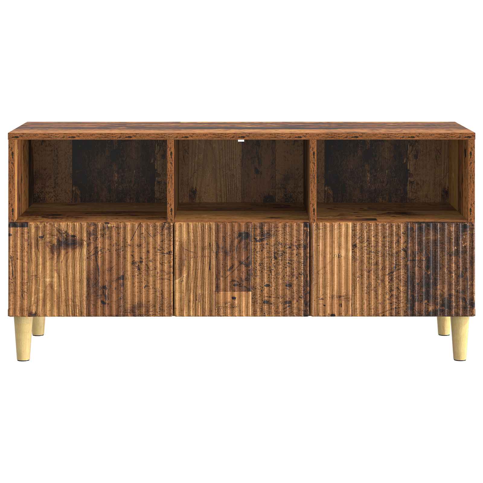 Mobile TV Legno antico 102 x 34,5 x 50 cm Legno ingegnerizzato | homemem39
