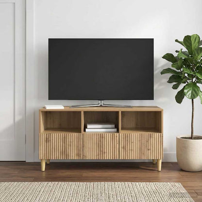 Mobile TV con cassetto Rovere Artigianale 102 x 34,5 x 50 cm