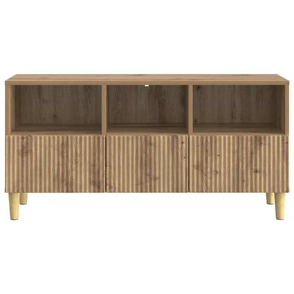 Mobile TV con cassetto Rovere Artigianale 102 x 34,5 x 50 cm