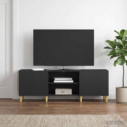 Mobile TV Nero 150 x 31 x 50 cm Legno ingegnerizzato