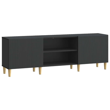 Mobile TV Nero 150 x 31 x 50 cm Legno ingegnerizzato