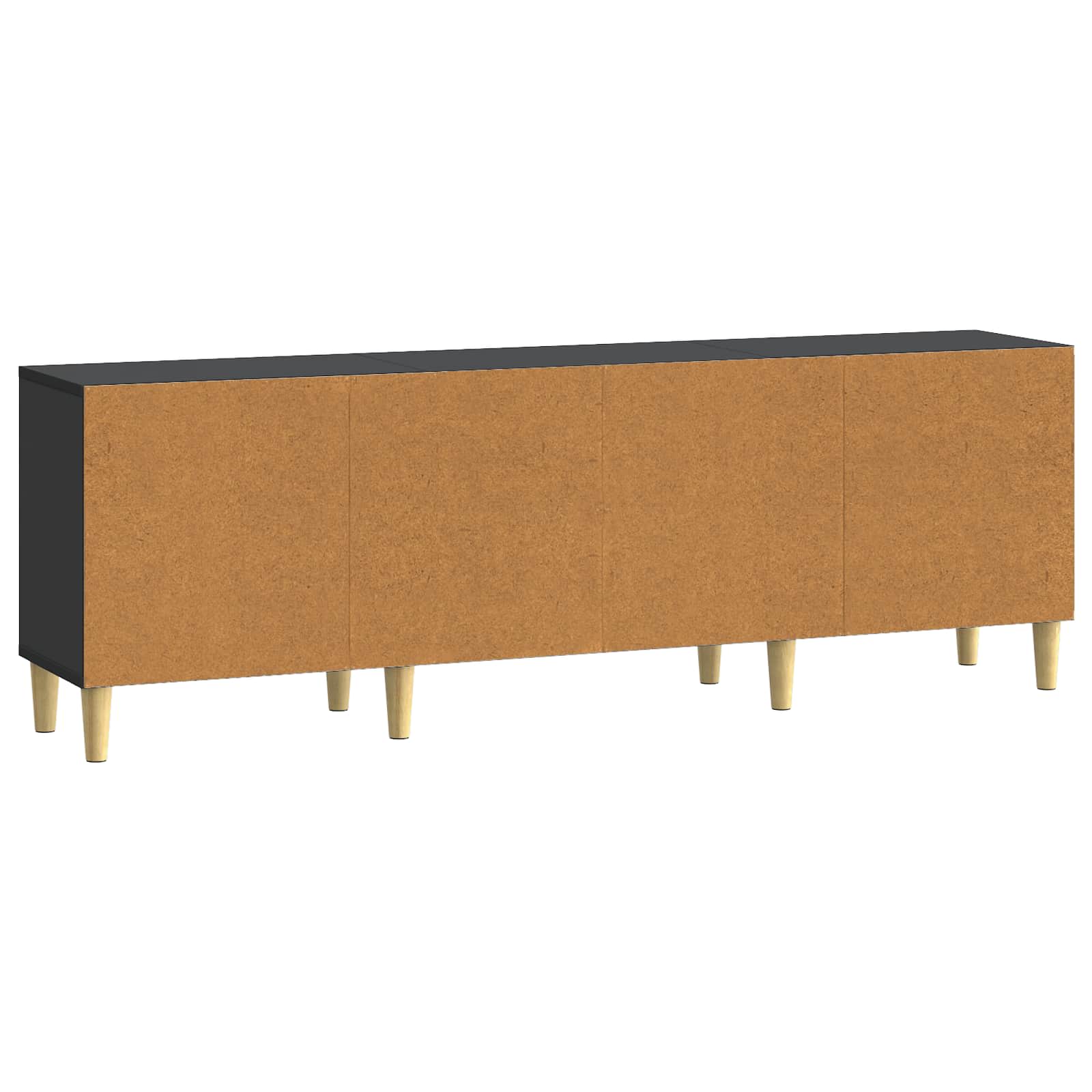 Mobile TV Nero 150 x 31 x 50 cm Legno ingegnerizzato | homemem39