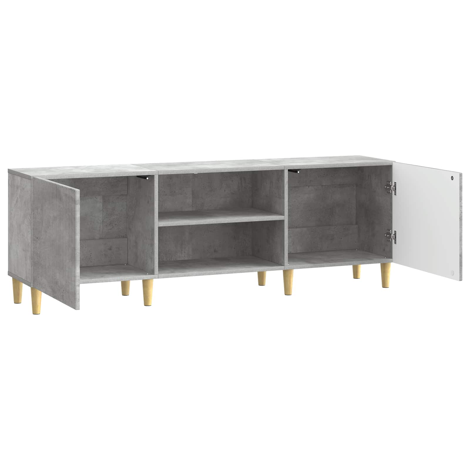 Mobile TV Grigio Cemento 150 x 31 x 50 cm Legno ingegnerizzato | homemem39