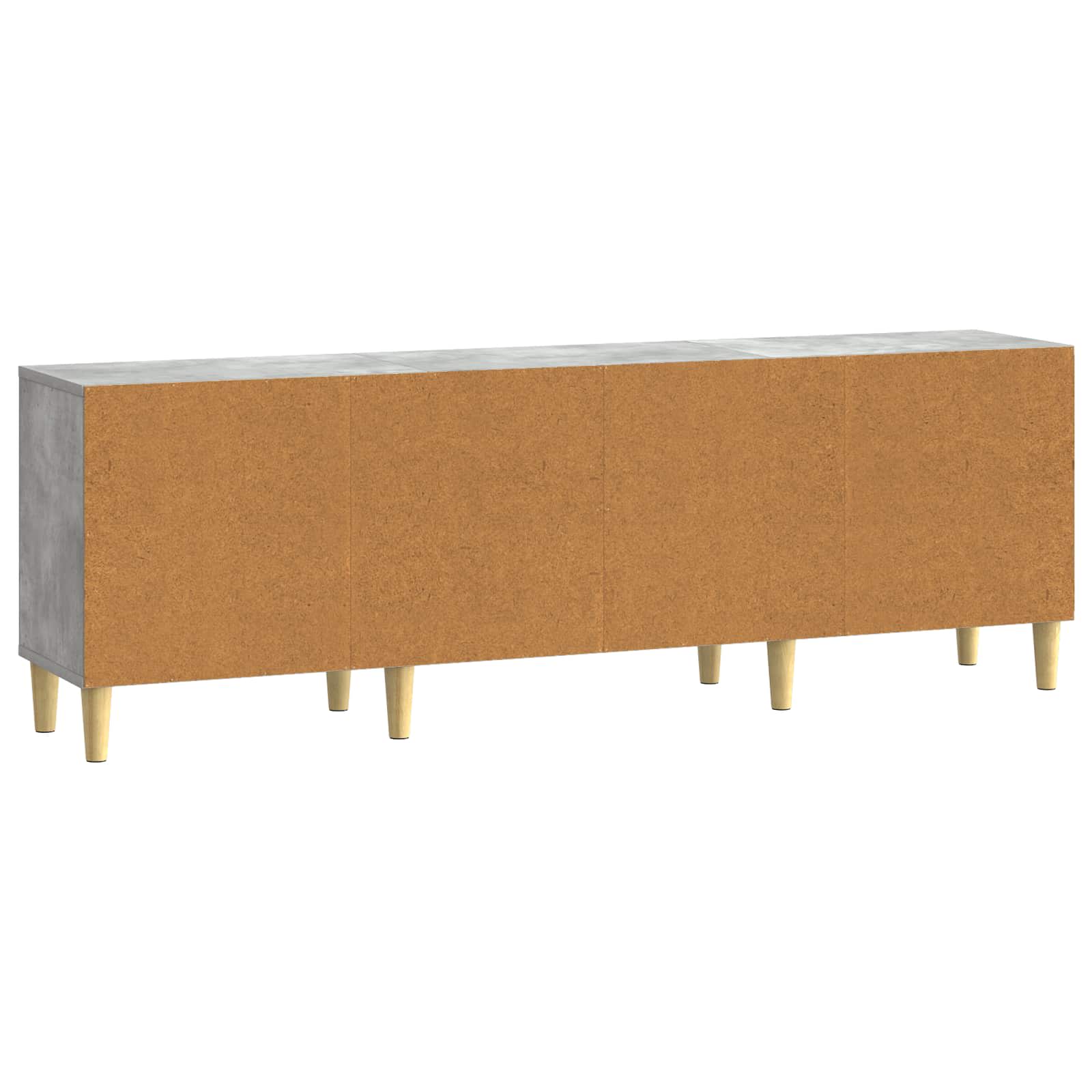 Mobile TV Grigio Cemento 150 x 31 x 50 cm Legno ingegnerizzato | homemem39
