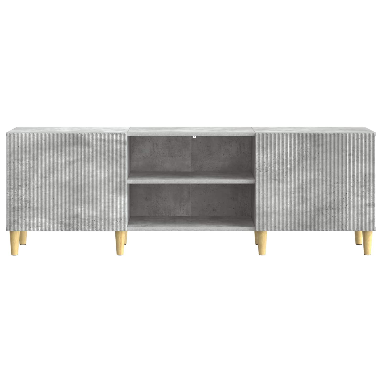 Mobile TV Grigio Cemento 150 x 31 x 50 cm Legno ingegnerizzato | homemem39