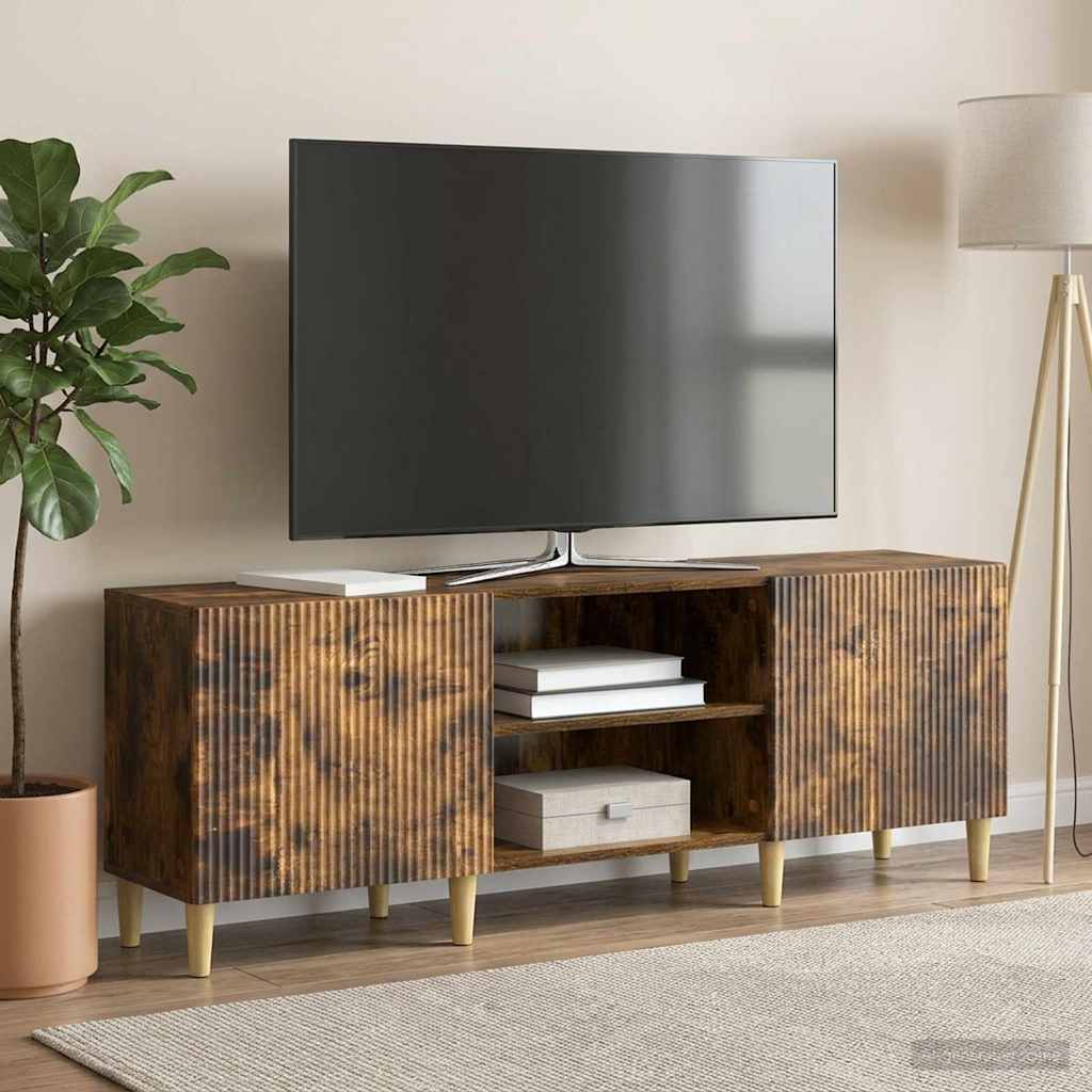 Mobile TV Rovere Fumo 150 x 31 x 50 cm Legno ingegnerizzato