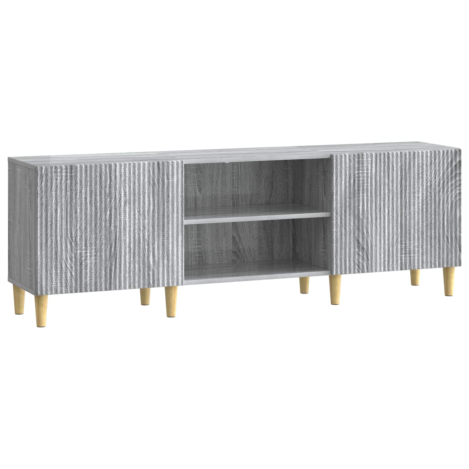 Mobile TV Grigio Sonoma 150 x 31 x 50 cm Legno ingegnerizzato | homemem39