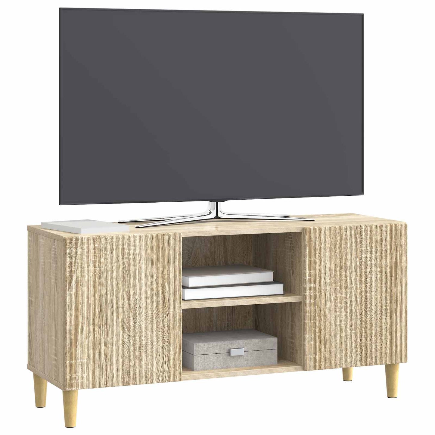 Mobile TV Rovere Sonoma 102 x 34,5 x 50 cm Legno ingegnerizzato