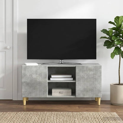 Mobile TV Grigio Cemento 102 x 34,5 x 50 cm