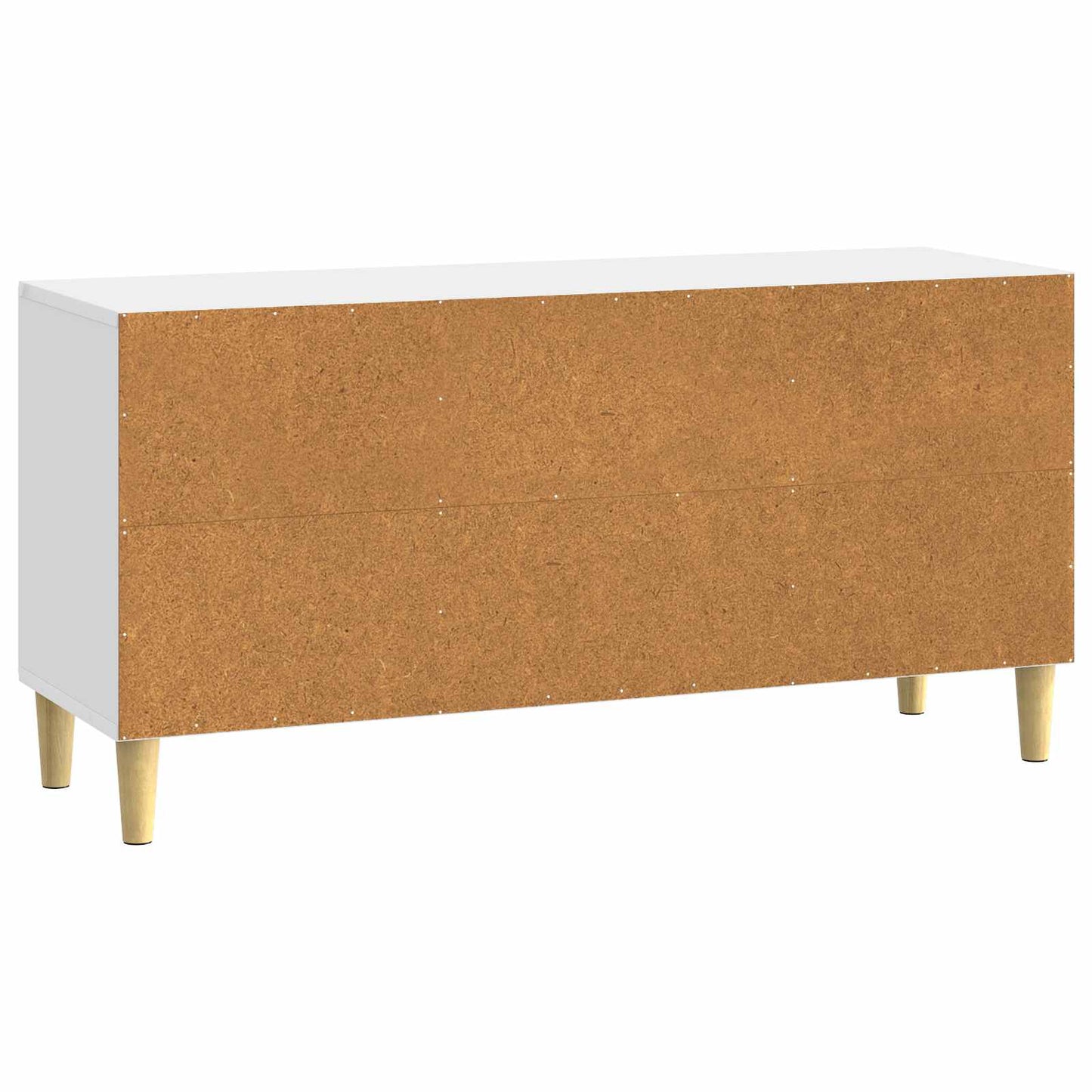 Mobile TV Bianco Lucido 102 x 34,5 x 50 cm Legno ingegnerizzato | homemem39