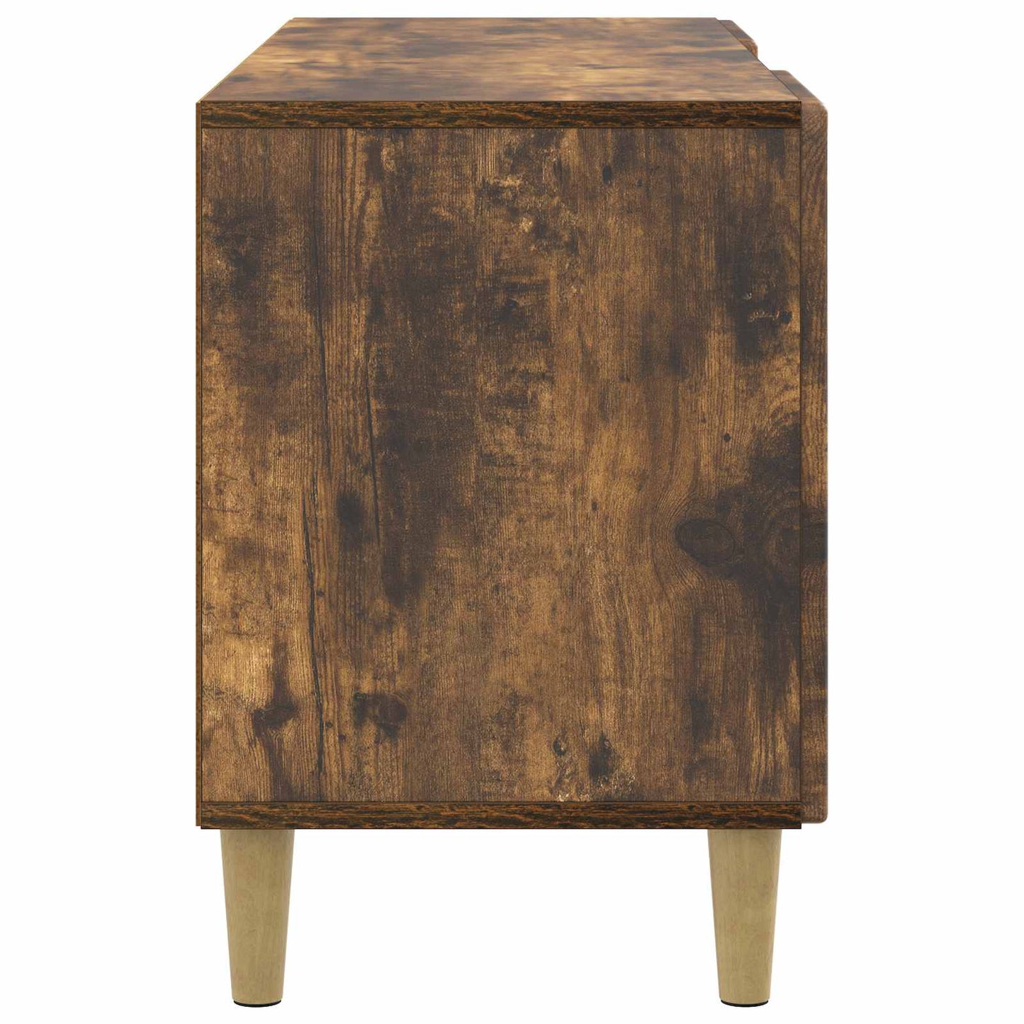 Mobile TV Rovere Fumo 102 x 34,5 x 50 cm Legno ingegnerizzato