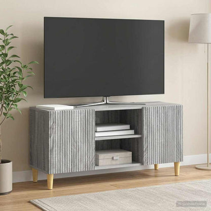 Mobile TV Grigio Sonoma 102 x 34,5 x 50 cm Legno ingegnerizzato