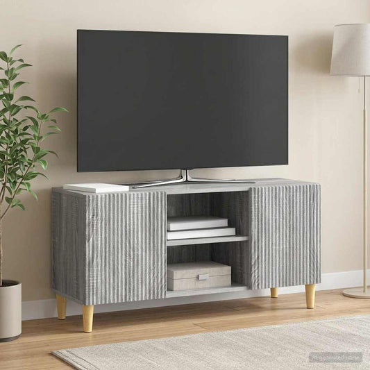 Mobile TV Grigio Sonoma 102 x 34,5 x 50 cm Legno ingegnerizzato