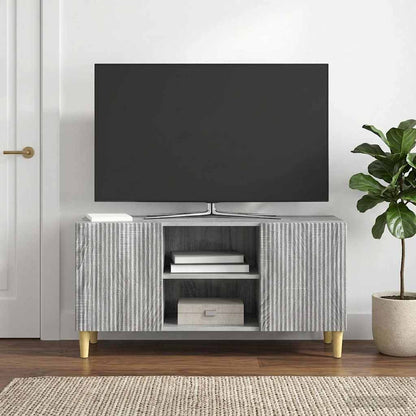 Mobile TV Grigio Sonoma 102 x 34,5 x 50 cm Legno ingegnerizzato