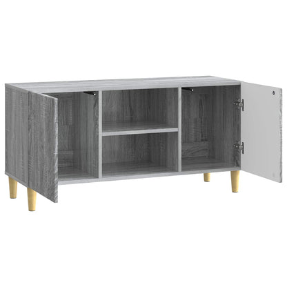Mobile TV Grigio Sonoma 102 x 34,5 x 50 cm Legno ingegnerizzato