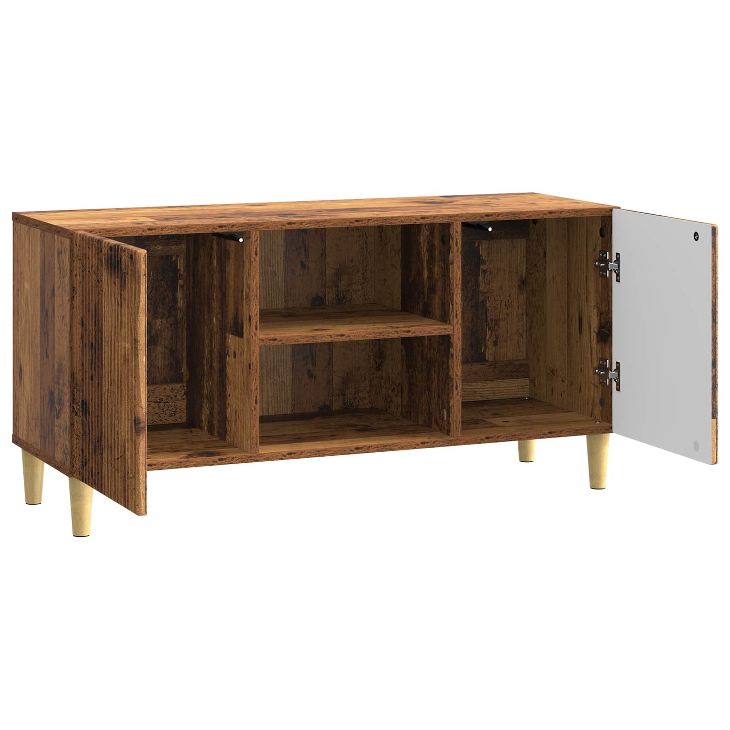 Mobile TV Legno antico 102 x 34,5 x 50 cm Legno ingegnerizzato | homemem39