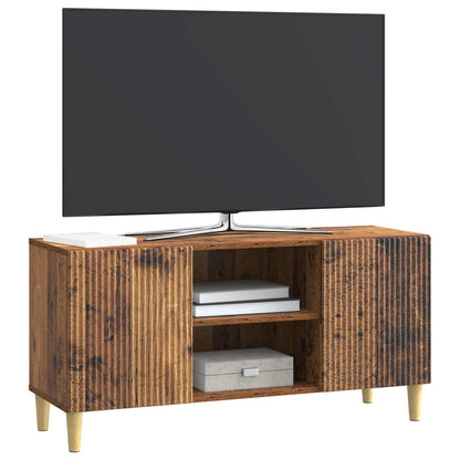 Mobile TV Legno antico 102 x 34,5 x 50 cm Legno ingegnerizzato | homemem39