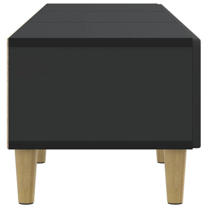 Mobile TV Nero 147 x 34,5 x 30 cm Legno ingegnerizzato | homemem39
