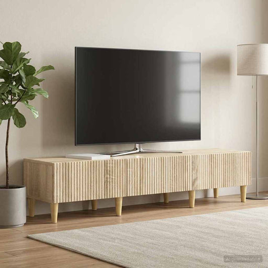 Mobile TV Rovere Sonoma 147 x 34,5 x 30 cm Legno ingegnerizzato