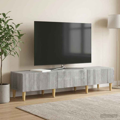 Mobile TV Grigio Sonoma 147 x 34,5 x 30 cm Legno ingegnerizzato