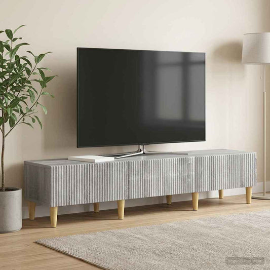 Mobile TV Grigio Sonoma 147 x 34,5 x 30 cm Legno ingegnerizzato