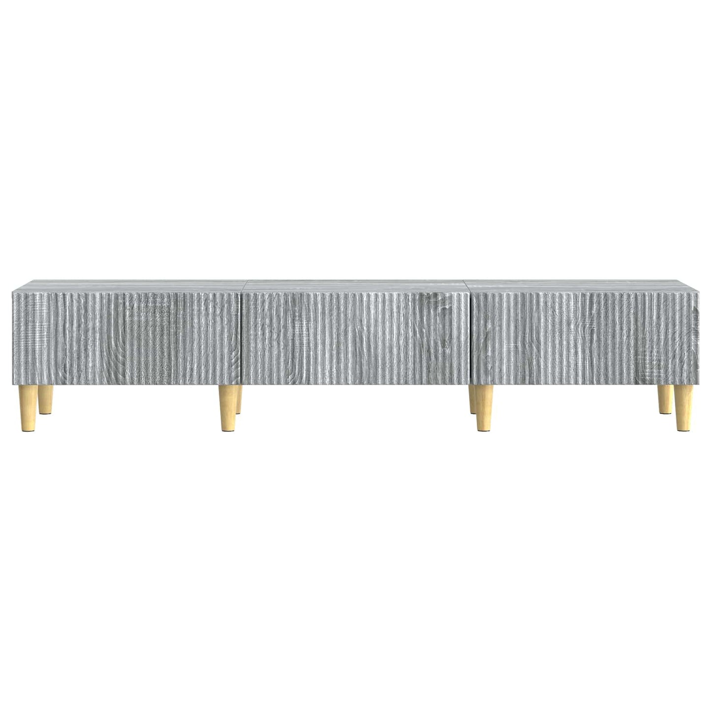 Mobile TV Grigio Sonoma 147 x 34,5 x 30 cm Legno ingegnerizzato | homemem39
